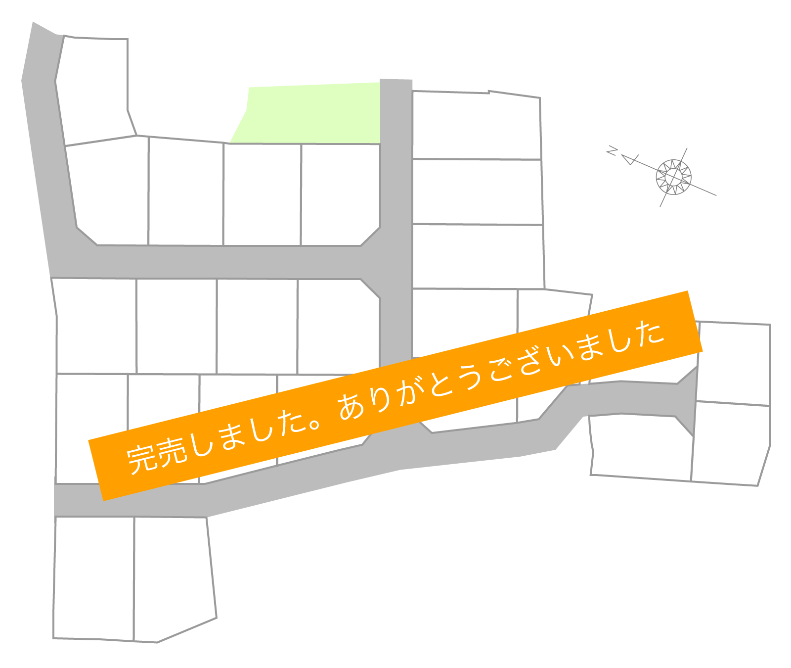 宇多津町東分2期(全25区画)